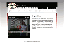 Tablet Screenshot of dogs-all-day.com